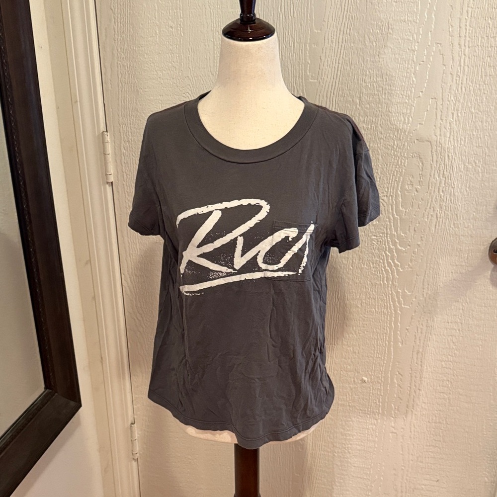 RVCA Charcoal Graphic Tee